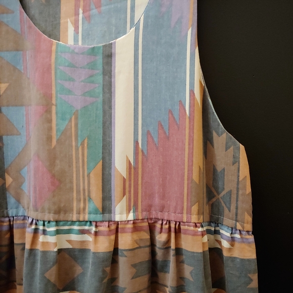 NEW upcycled, handmade adult maxi dress - Picture 5 of 9